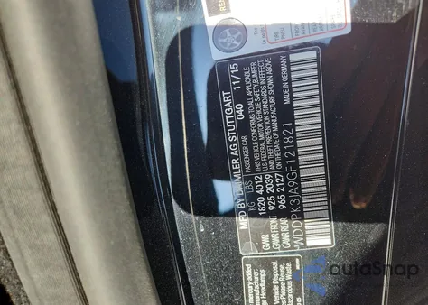 2016 Mercedes-Benz Slk 300 z USA, uszkodzony, nr VIN WDDPK3JA9GF121821